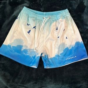Youngla block party shorts size large